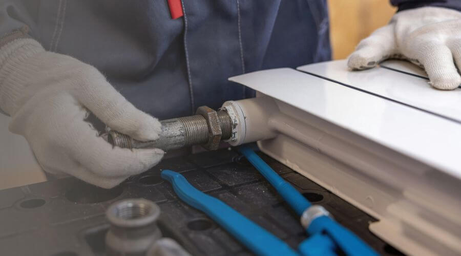 Professional water heater repair services in Robinson, KS